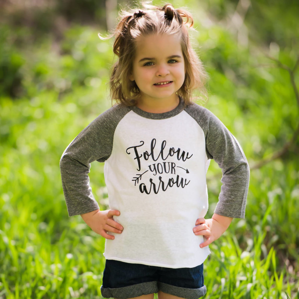 Follow Your Arrow Inspirational Shirt For Girls | Be Yourself Tee